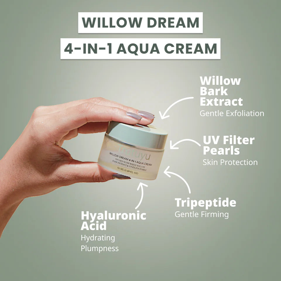 Trutuyu Willow Dream 4-in-1 Aqua Cream (50ml)